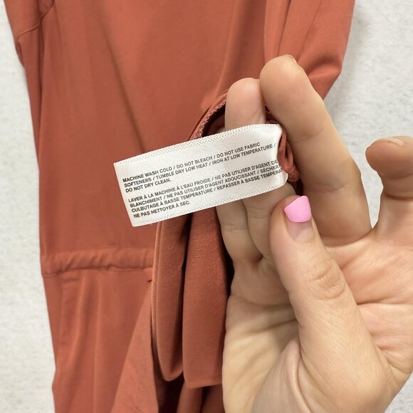 FIG Clothing Dress Womens Small Sleeveless Drawstring Waist Pockets Travel - Picture 7 of 10